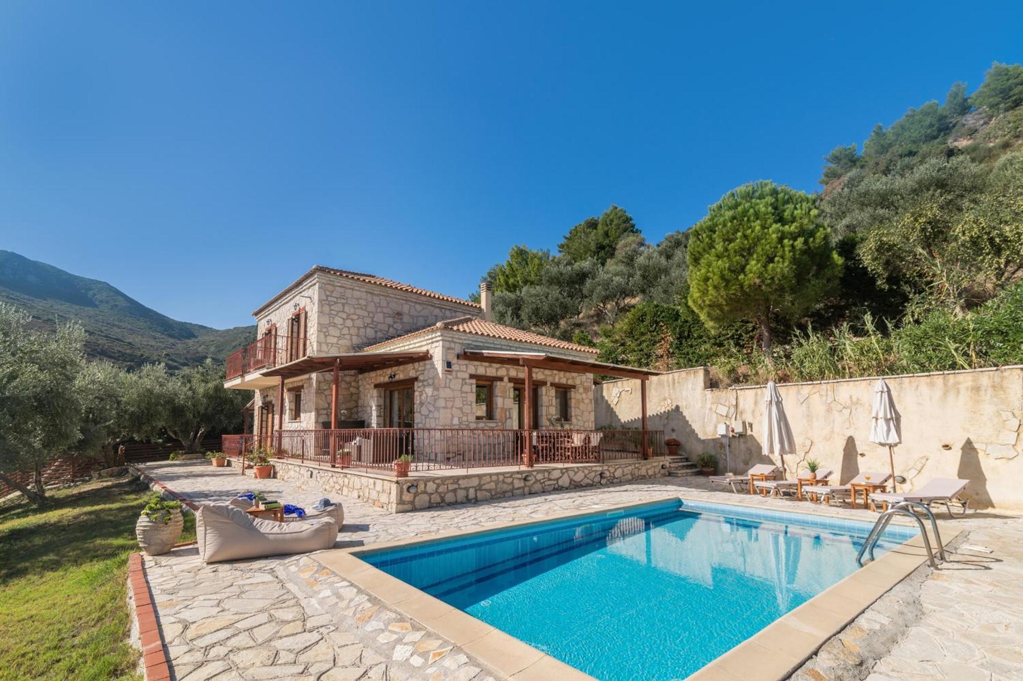 Elegance Villas - Villa Andon & Villa Yiota Аргаси Екстериор снимка